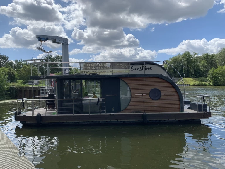 Pronajmout si Nautilus Hausboote Apartmentboot maxi v Buchholz City