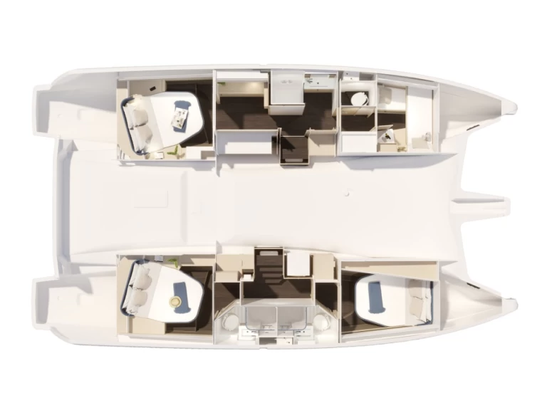 Pronájem Katamarán v Palma de Mallorca -Fountaine Pajot FP 44-3