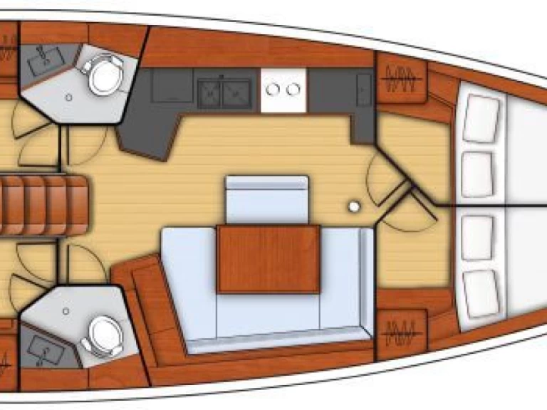 Pronajmout si Bénéteau Oceanis 45 v Paleros Marina