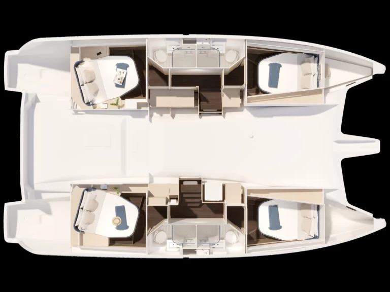 Pronájem jachty v Palma de Mallorca -Fountaine Pajot FP 44-4 na Samboatu