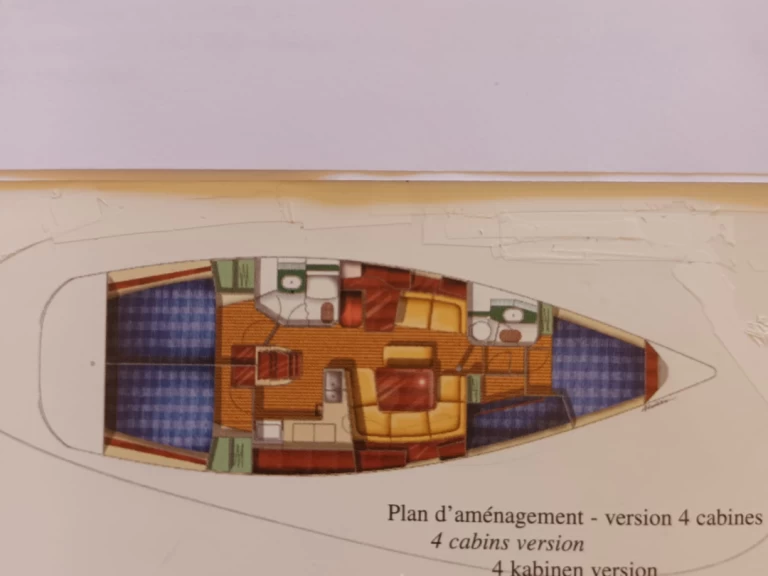 Jeanneau Sun Odyssey 43 jednotlivci a charterové společnosti v Ajaccio