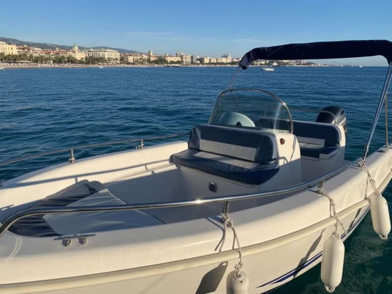 Pronájem lodi Quicksilver Alboran 550 open v Port de Cannes Marina na Samboatu