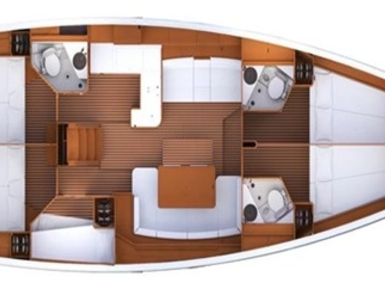 Pronájem Plachetnice v Lavrio -Jeanneau Jeanneau 53