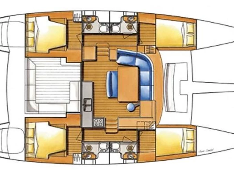 Pronájem Katamarán v Nettuno -Lagoon Lagoon 44