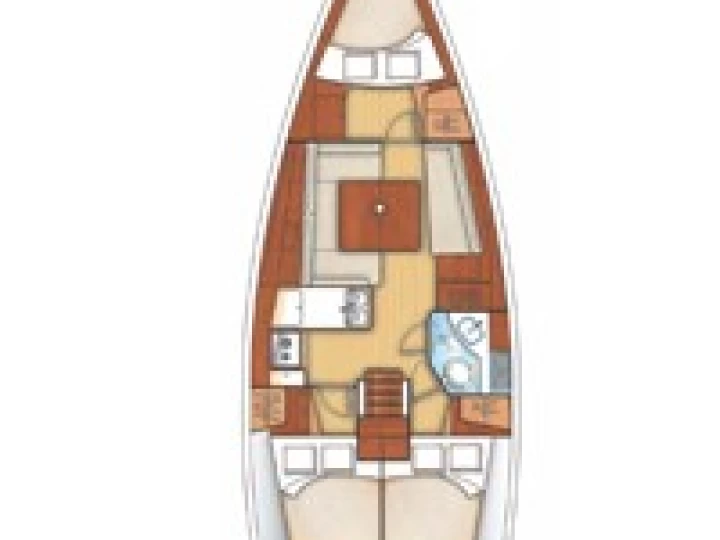 Pronájem Plachetnice Bénéteau s licencí