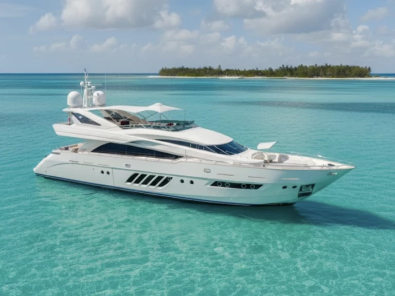 Dominator 28M jednotlivci a charterové společnosti v South Miami Beach