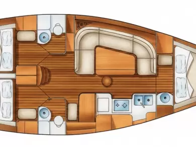 Pronájem jachty v Antibes -Jeanneau Sun Charm 39 na Samboatu