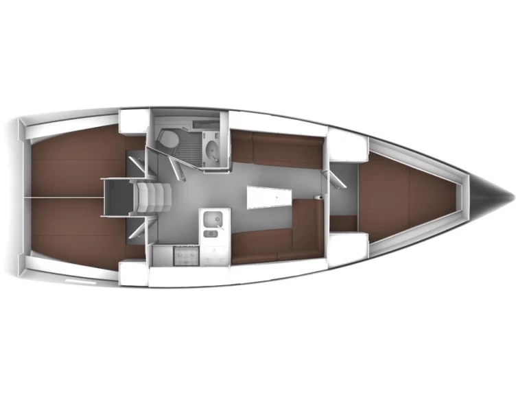 Pronájem Plachetnice v Betina -Bavaria Bavaria Cruiser 37 B