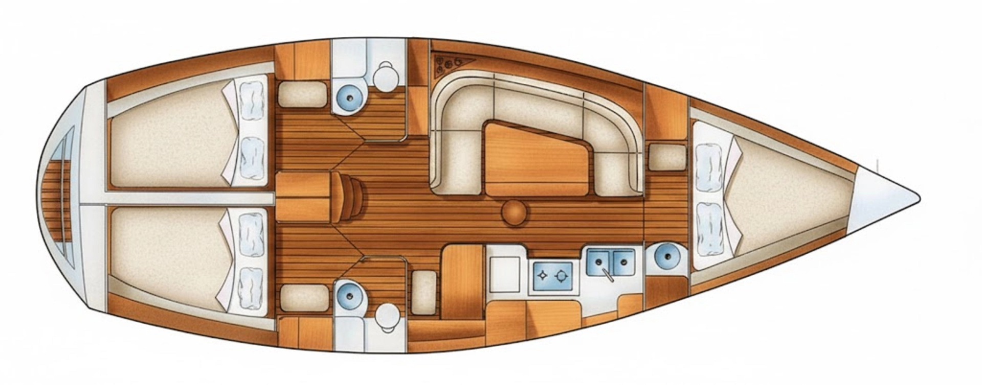 Pronájem lodi Antibes lákavé ceny Sun Charm 39