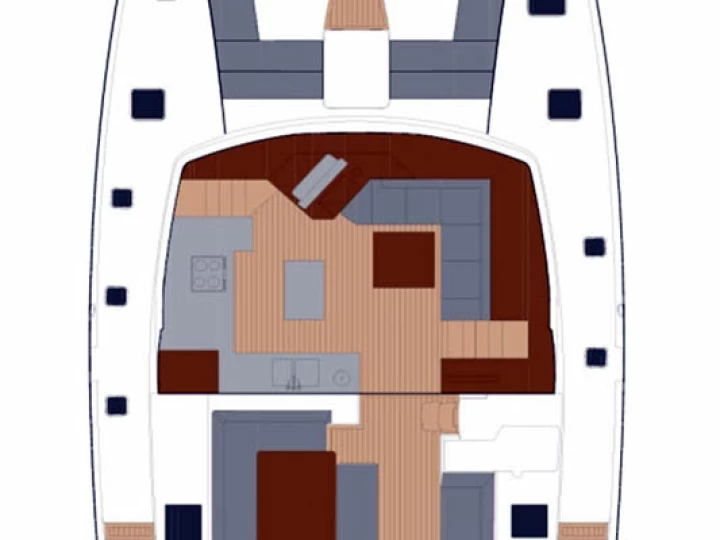 Pronajmout si Fountaine Pajot Saba 50 v Alimos