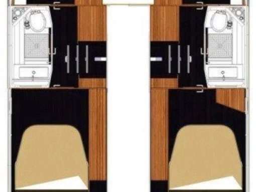 Pronajmout Motorová loď se skipperem či ne Fountaine Pajot v Trogir