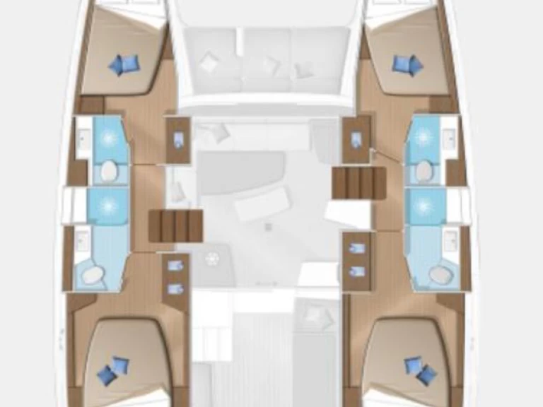 Pronájem lodi Tropea lákavé ceny Lagoon 42