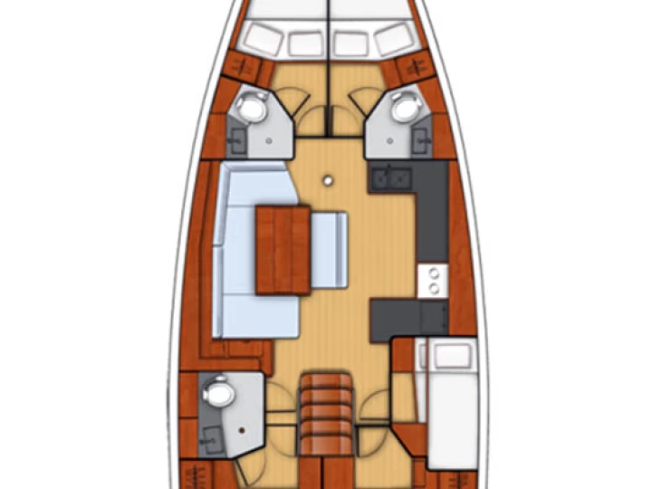 Pronájem lodi Lidingö lákavé ceny Oceanis 48