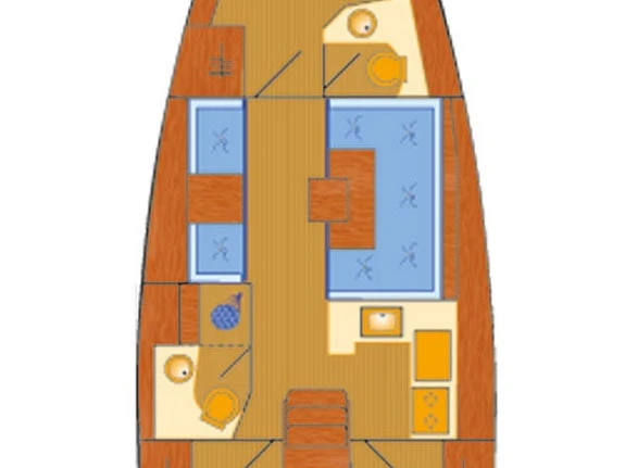 Pronájem Plachetnice v Punat -Jeanneau Sun Odyssey 419