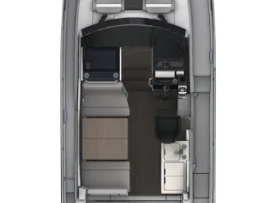 Pronájem Motorová loď Jeanneau s licencí