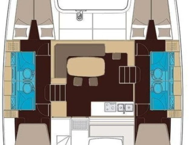 Pronájem lodi Lagoon Lagoon 400 v Alimos na Samboatu
