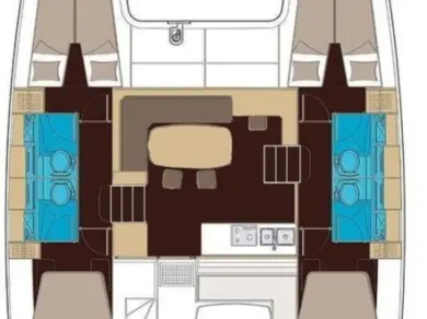 Pronájem lodi Lagoon Lagoon 400 v Alimos na Samboatu