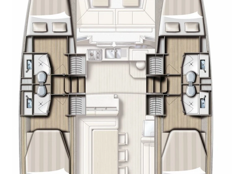 Pronájem Katamarán Bali s licencí