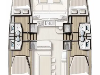 Pronájem Katamarán Bali s licencí