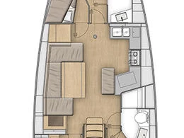 Pronájem lodi Lefkáda lákavé ceny Oceanis 40.1