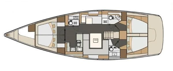 Elan Impression 50 jednotlivci a charterové společnosti v Fethiye