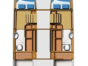 Pronájem Motorová loď Aquila s licencí