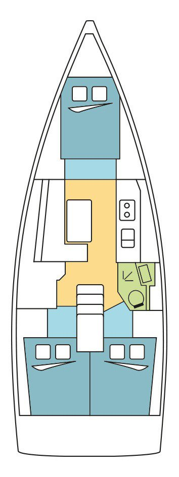 Bénéteau Oceanis 38.1 jednotlivci a charterové společnosti v La Rochelle