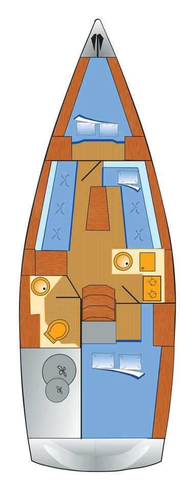 Pronájem lodi Bavaria Cruiser 33 v Heiligenhafen na Samboatu
