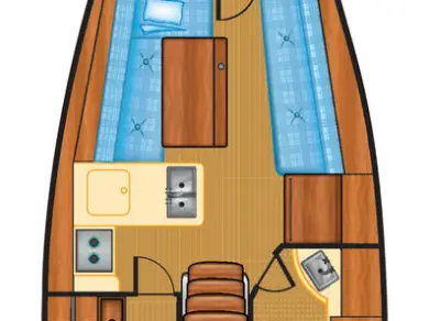 Pronájem Plachetnice v Flensburg -Bénéteau Oceanis 31