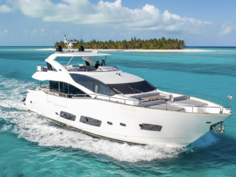Pronájem jachty v South Miami Beach -Sunseeker 96 na Samboatu