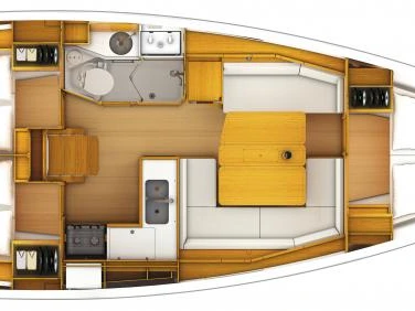 Pronájem lodi Jeanneau Sun Odyssey 379 v Port-Haliguen na Samboatu