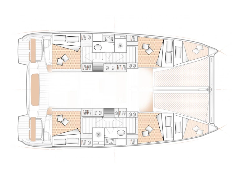 Pronajmout Katamarán se skipperem či ne Excess v Paros (ostrov)