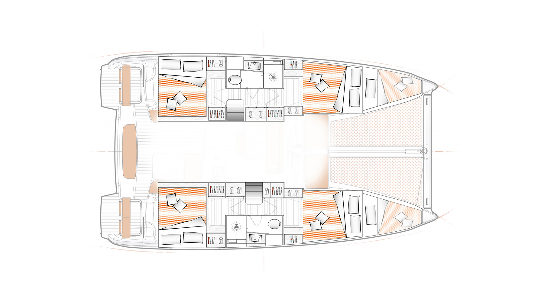 Pronajmout Katamarán se skipperem či ne Excess v Paros (ostrov)