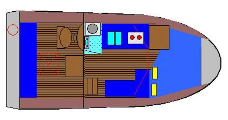 Pronajmout Motorová loď se skipperem či ne  v Woudsend
