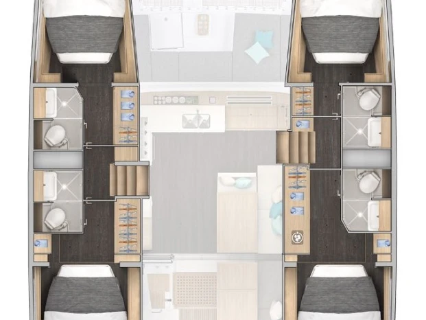 Pronajmout si Lagoon Lagoon 43 v Palma de Mallorca