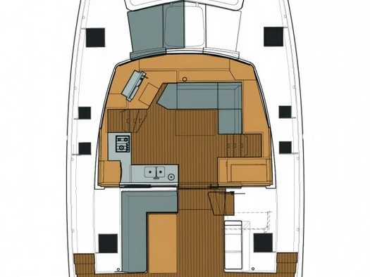 Pronajmout si Fountaine Pajot Lucia 40 v Trogir