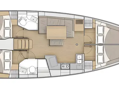 Bénéteau Oceanis 40.1 jednotlivci a charterové společnosti v Palma de Mallorca