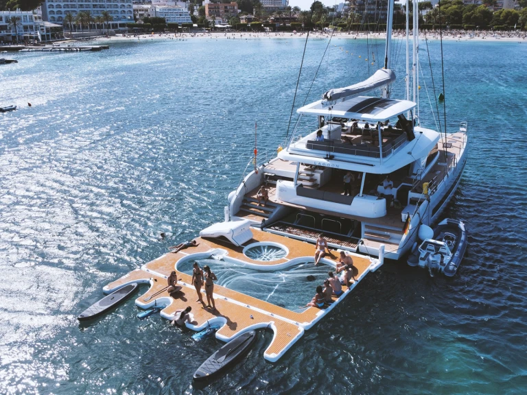 Pronájem lodi Kaštela lákavé ceny Lagoon Sixty 5