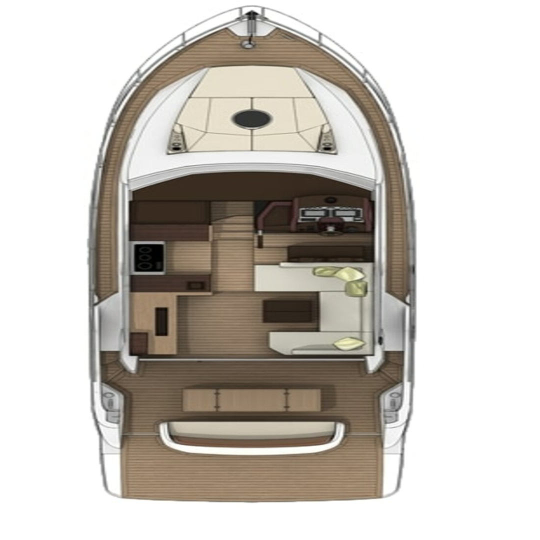 Pronajmout si Sessa Marine Sessa Fly 47 v Šibenik 