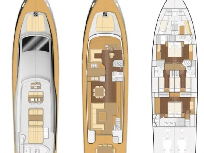 Pronájem lodi Donji Seget lákavé ceny Amer 86