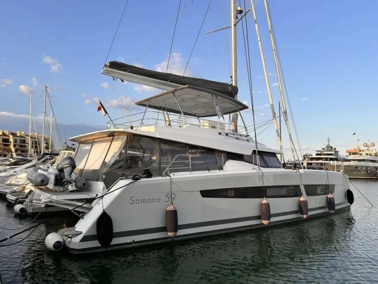 Pronájem lodi Fountaine Pajot Samana 59 v Cogolin na Samboatu
