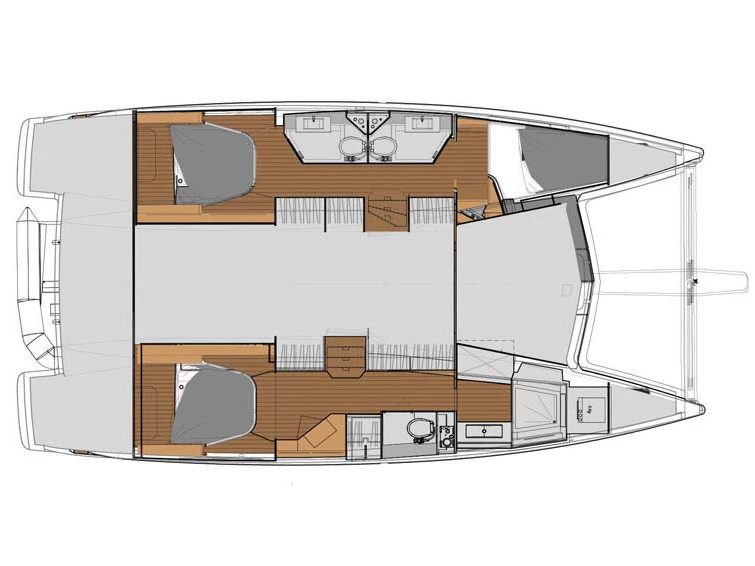 Pronajmout Katamarán se skipperem či ne Fountaine Pajot v Cogolin