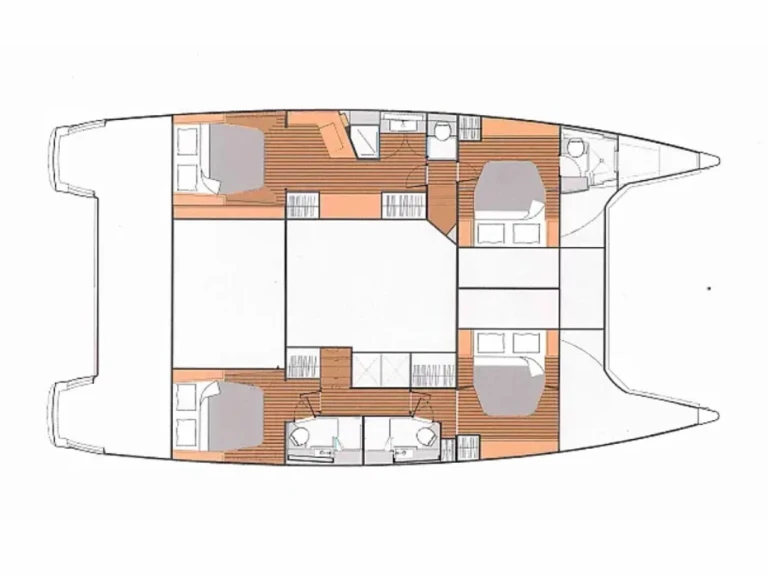 Pronájem Katamarán v Cogolin -Fountaine Pajot Saba 50