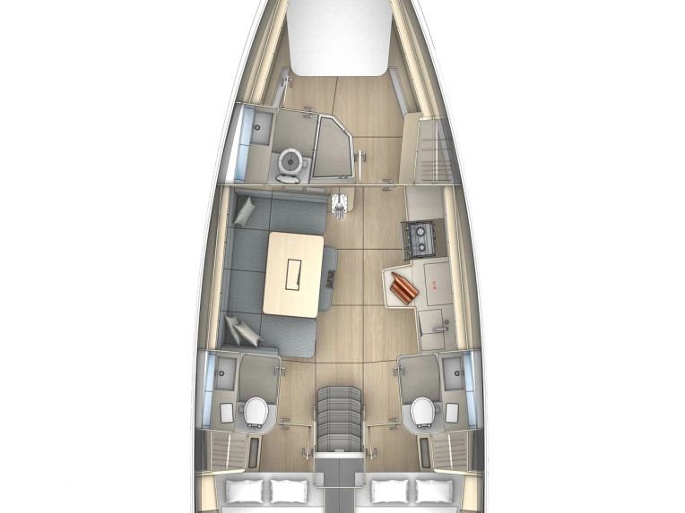 Pronájem lodi Dufour Dufour 41 v Procida na Samboatu