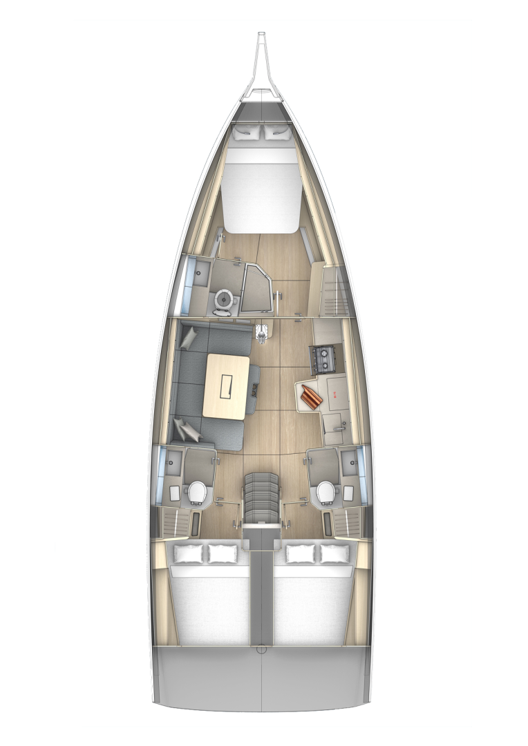 Pronájem lodi Dufour Dufour 41 v Procida na Samboatu