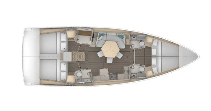 Pronájem Plachetnice v Procida -Dufour Dufour 44