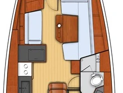 Bénéteau Oceanis 41.1 jednotlivci a charterové společnosti v Lefkáda