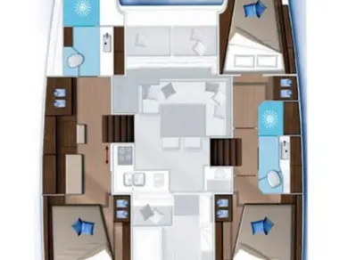 Pronájem jachty v Marina (City) -Lagoon Lagoon 40 na Samboatu