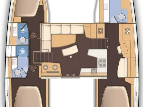 Pronajmout si Lagoon Lagoon 42 v Marina (City)