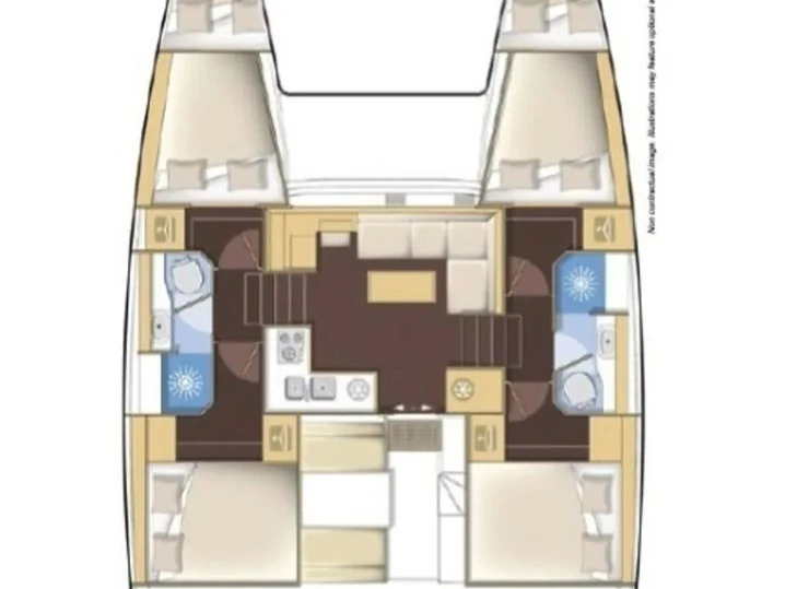 Pronájem jachty v Split -Lagoon Lagoon 39 na Samboatu